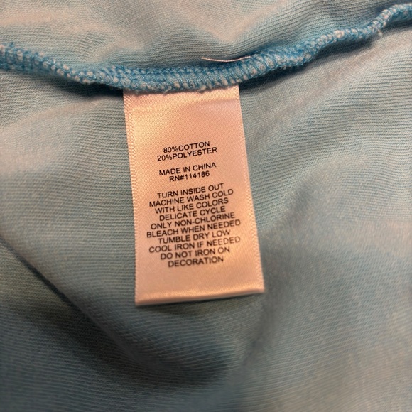 JUICY COUTURE Big Bling Terry Track Suit Jacket and Shorts in Wave Size XL NEW - Picture 15 of 17